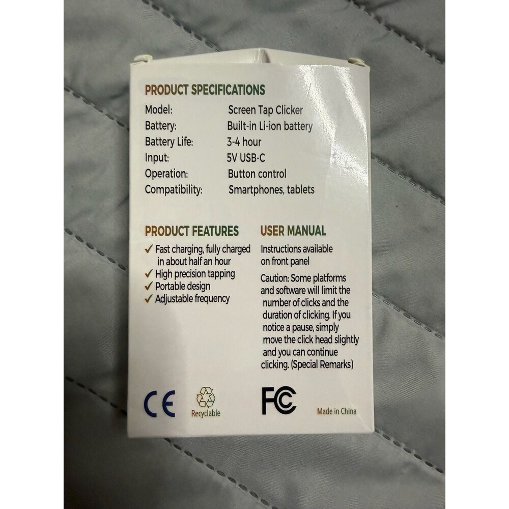2 Smart Screen Clicker Phone Auto Tapper - Picture 4 of 4